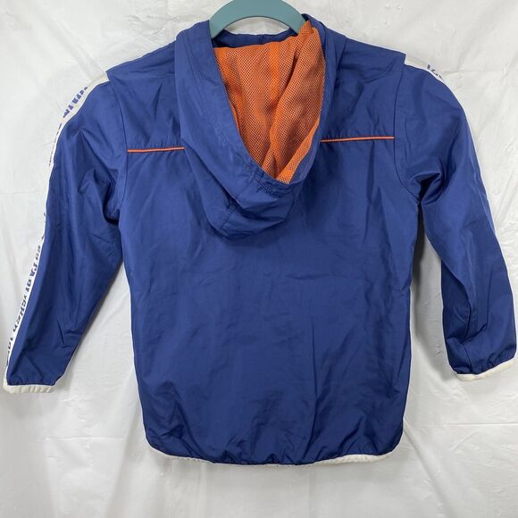 Disney Parks Youth Small Blue Windbreaker Jacket Full Zip Long Sleeve Coat - Picture 5 of 9